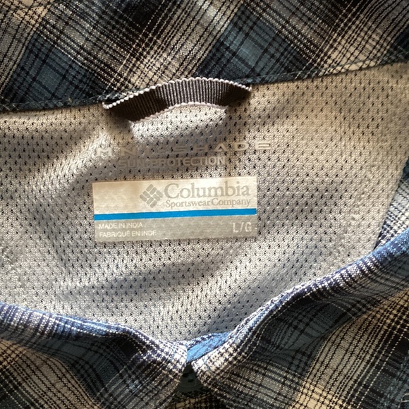 Columbia Omni-Shade Sun Protection short sleeve Plaid Shirt - Picture 2 of 12